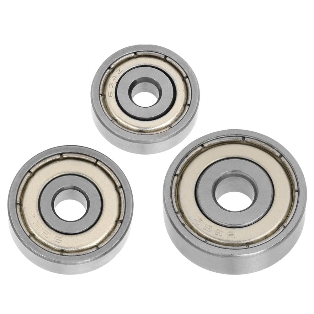 

10 шт. Двусторонний уплотнительный подшипник Стальной шкив с глубокими канавками Шарикоподшипник колеса