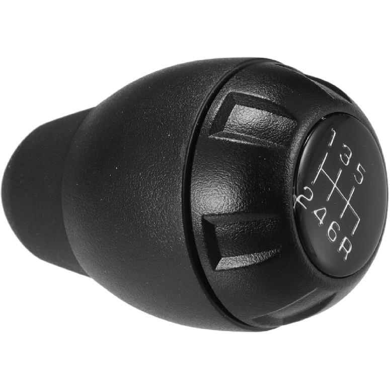 1 Set 6 Speed Manual Transmission Shift Knob with Insert for Jeep Wrangler 2007-2013 No.52060485AG Replace Parts