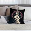 H-Hysterics G-Glamour Pillow Case Plush Fabric Soft Double Sided Print Sofa Cushion Cover Throw Pillow Covers