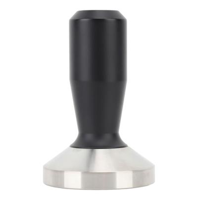58mm Coffee Tamper Ergonomic Handle Stainless Steel Portafilter Tamper Accessory for Coffee Machine Black