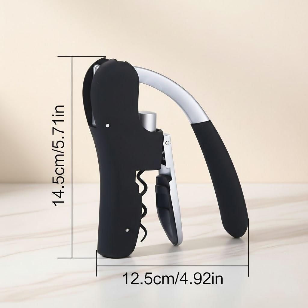 

Red Wine Bottle Opener Quick Press Corkscrew Creative Home Kitchen Tool for Party Outdoor Activities Wine Starter Opener