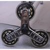 2Pcs Stair Climbing Wheel Triangular Trolley Casters Climbing Shopping Cart Replacement Wheel Shopping Cart Wheel
