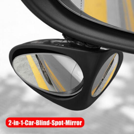 Universal Blind Spot Mirror Wide Angle Rear View Side Mirror 360°Car Accessories