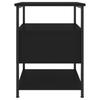 Nightstands (2 pcs) Black 40 x 42 x 56 cm Engineered Wood