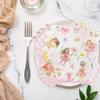Fairy Birthday Decorations Napk,50pcs Fairy Garden Party Paper Napk Fairy 1st Birthday Party Decorations For Fairies Party Supplies