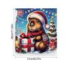 2025 Christmas Calendar Countdown Calendar Capybara Figure Adorable Home Decoration Lovable Christmas Ornaments for Living Room