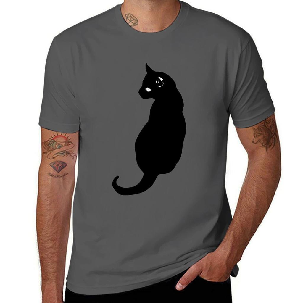 Classic Cat Tshirt Work Casual Loose Fit Tshirt