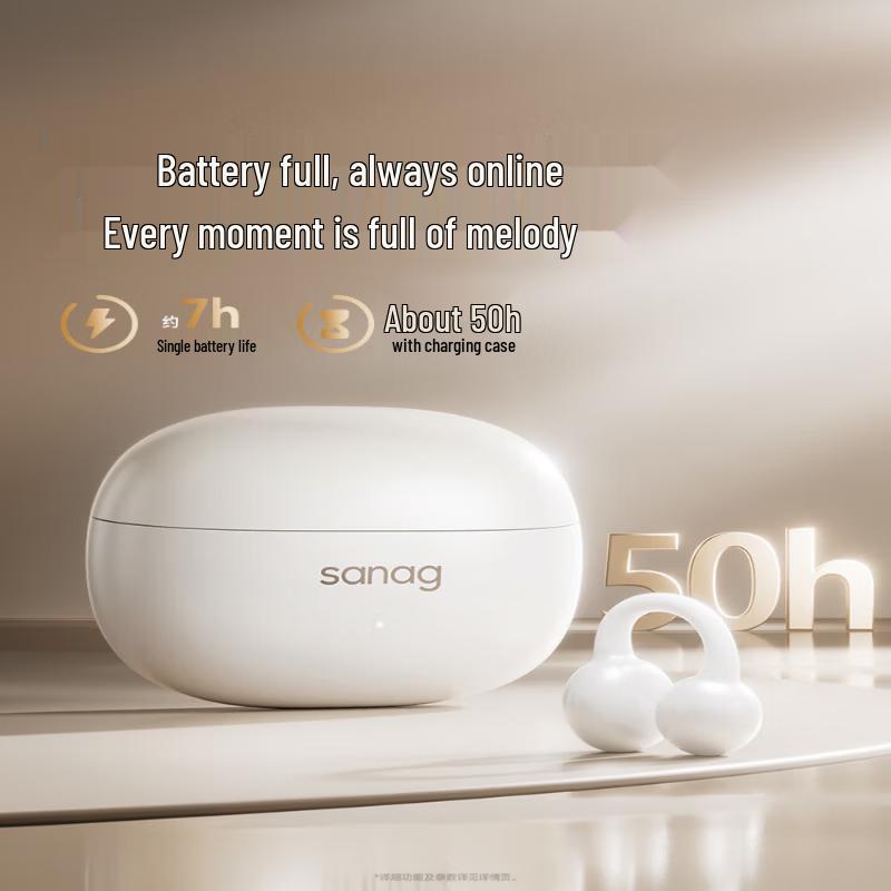 Saina Z60S Open-Ear Bluetooth Ear Clip Headphones