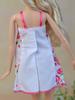 Pink Doll Clothes For Barbie Doll Outfits Rose Party Dress for 1/6 BJD Doll Backless One-Piece Dresses for Barbie Dolls Kid Toy