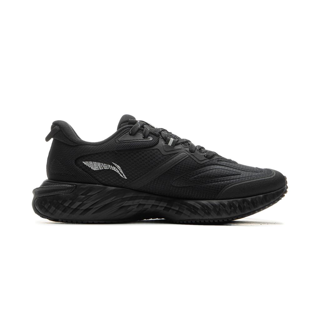 New LiNing Cloud Shield Anti Slip Wear Resistant Low Top Casual Running Shoes Women's Black ARSU072-2