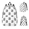 Capsule Corp Logo Backpack Daypack Large Capacity Kids BookBag School Bag Shoulder Bags for Men Women
