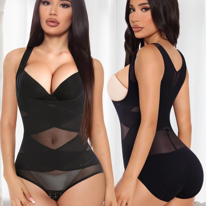 Hot-selling high-end popular shapewear vest waist and belly women's fitness yoga breathable high-end shapewear