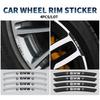 BAAB1 4Pcs Aluminum Car Badge Styling Wheel Hub Rims Decor Stickers For BMW E39 E46 E87 E90 E28 E30 E34 E36 E53 E60 E61 E62 E70 E91