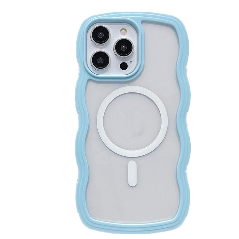 Transparent Magnetic Case for iPhone 17 Pro Max, Compatible with iPhone 13, 14, 15, 16