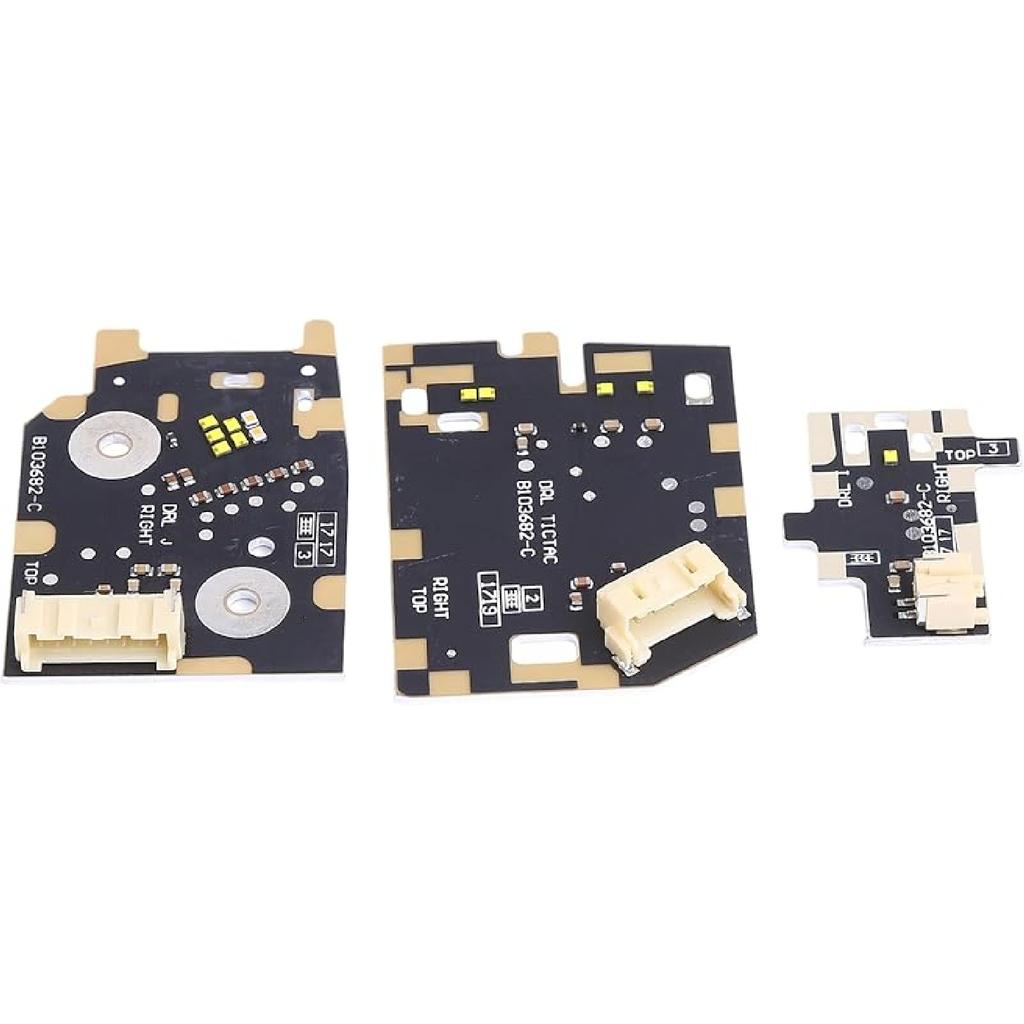 3PCS levé bílé LED desky pro denní svícení, čipy pro světlomety pro Range Rover Velar 2018 2019 2020 2021, desky pro denní svícení Angel Eyes