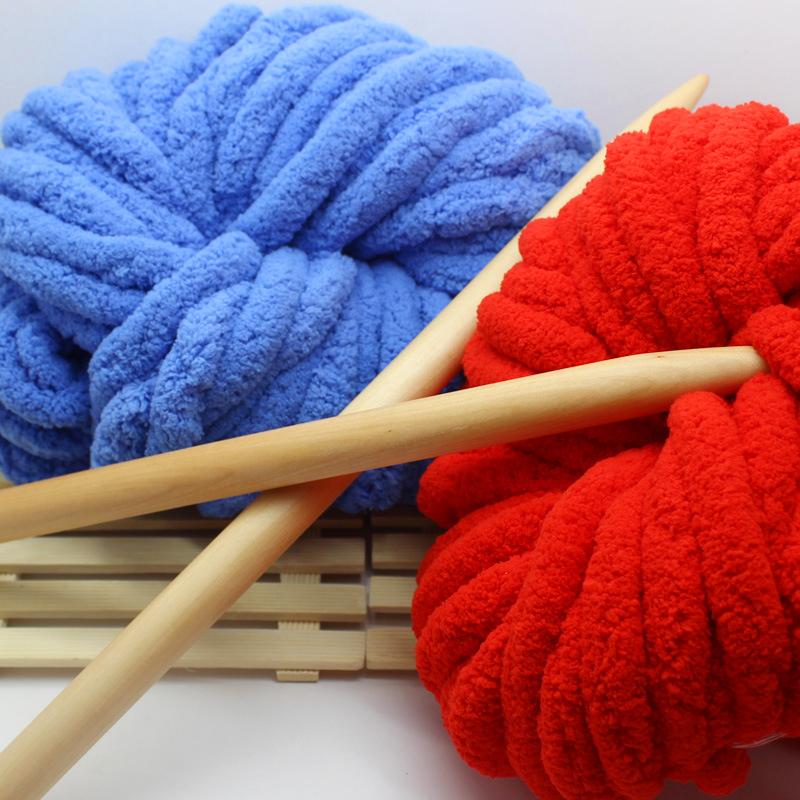 1  Roll Thick Icelandic Wool Scarf Sofa Cushion Hat Soft Coarse Yarn Ultra Thick Home Textile 250g