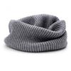 Autumn and Winter Scarf Unisex Warm Thickened Soft Neck Cover Versatile Fake Collar Windproof Knitted Pullover Scarf