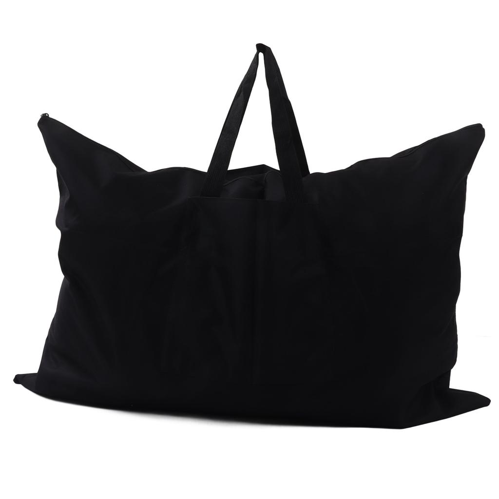 Portfolio Bag Black 38x26in Large Capacity Thick Canvas Light Weight Artist Carrying Bag for Board