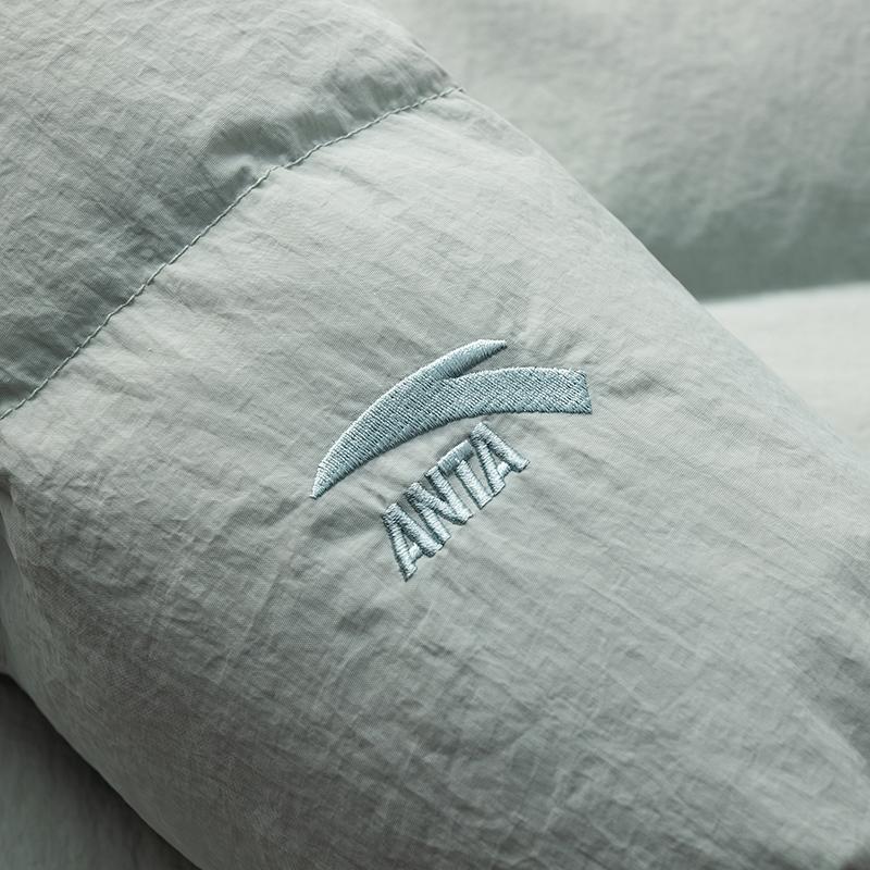 Anta Training Series Colorful Down Jacket Sports Retro Waterproof Men Jacket Forest-Mist-Green 152548919N-4