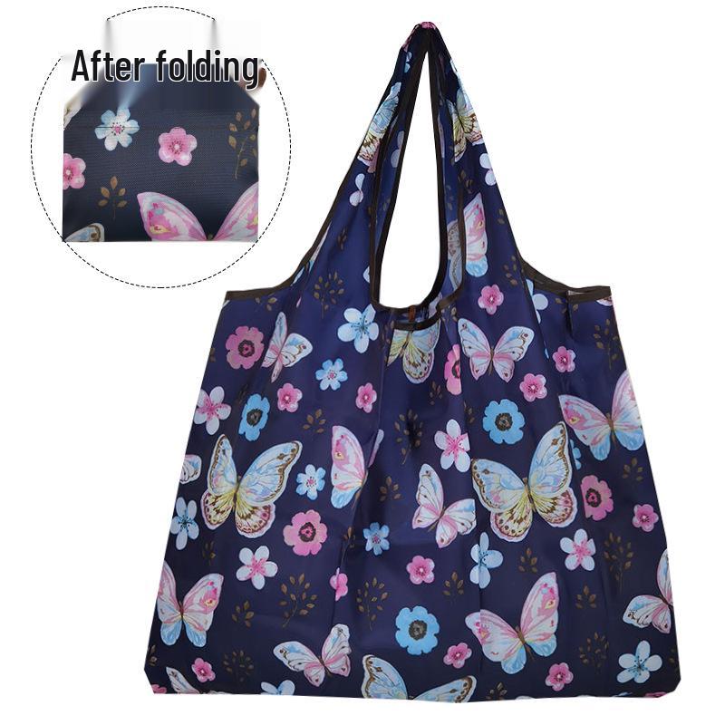 Eco-friendly Foldable Storage Tote - 210D Oxford Cloth, Waterproof & Large Capacity