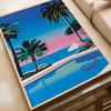 Japan Beach City Summer Canvas Painting Hiroshi Nagai Vaporwave Poster Home Living Room Bedroom Bar Cafe Art Decor