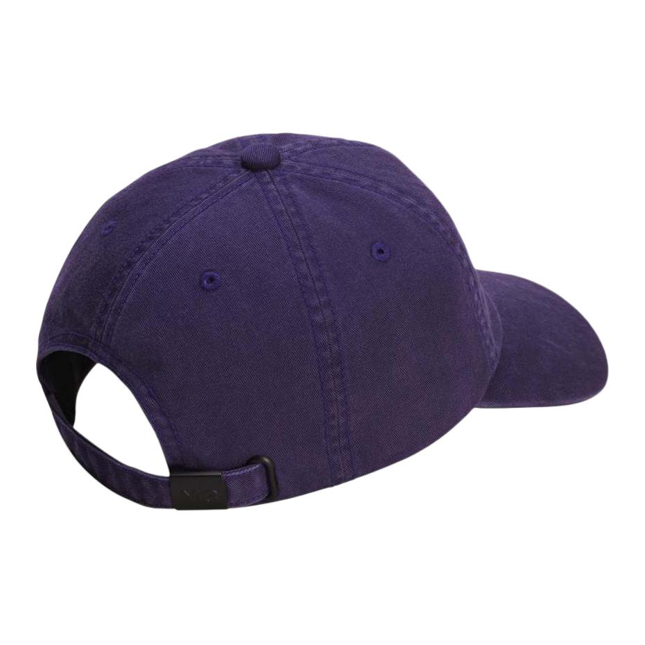 Y-3 Front Logo Cotton Baseball Cap Unisex caps Purple KC3338