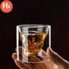 Hi Coffee Mug Double Crystal Skull Head Glass Cup Whisky Wine Vodka Bar Club Pivo Sklenice na víno