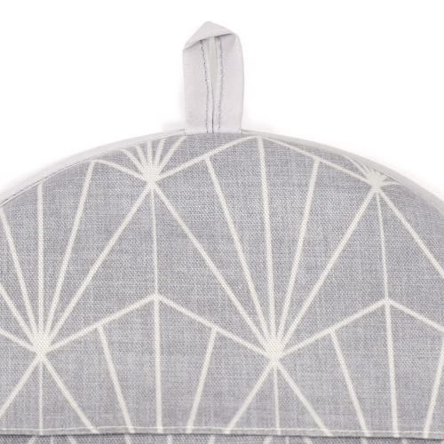 STYLE Decor Mitten Set, Silver Light Silver Gray, Nordic Style, Heat-Resistant Kitchen Gloves, Trivet, W3301220