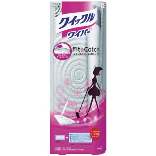 Quickle Wiper Floor Cleaning Tool Dry Sheets, 20 Sheets