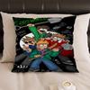 Animiertes Eddsworld Cartoon Kissen Anime Kissen Sofa Bett Kopfkissenbezug Kissenbezug 45x45 cm Mode