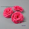 Decorazione Floreale a Forma di Rosa da 8CM per Pareti e Acconciature per Matrimoni ed Eventi