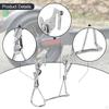 Bike Drop Stand Parking Rack Double Foot Rear Kickstand for Adults