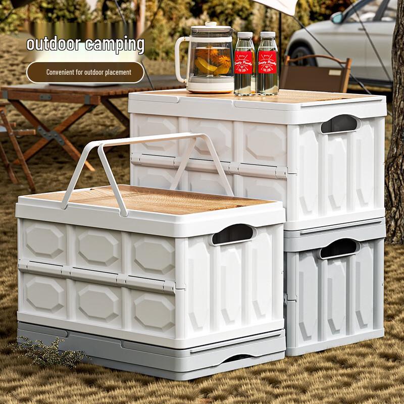Outdoor Car Trunk Storage Box with Lid