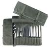 Oil Wax Canvas Chef Bag, Foldable, Portable, Large Capacity, Scratch Resistant, Kitchenware Storage Bag, Kitchen Knife Bag, Chef Tool Kit