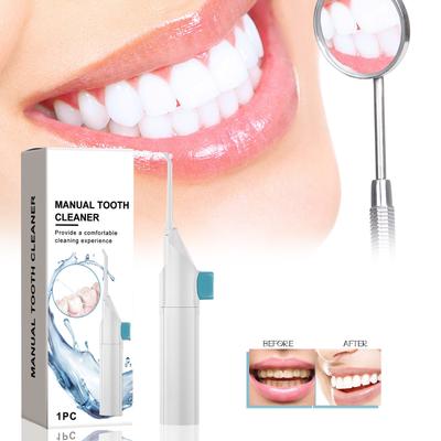 Water Flosser, Toothpick, Oral Irrigator Suitable For Sensitive Teeth And Gums, Manual Oral Irrigator Does Not Require Electricity Or Batteries.