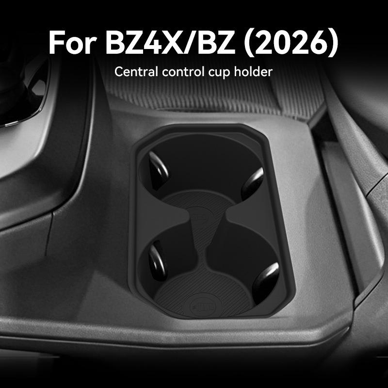 Toyota BZ4X Anti-slip Silicone Cup Holder Mat for 26 Models - Car Console Accessory