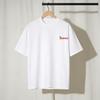 Garfield "TRUST ME" Front and Back Print Short Sleeve T-Shirt, American Streetwear Brand Heavyweight Cotton Loose Fit Oversized Couple Top
