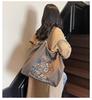Retro Embroidered Nylon Large-Capacity Shoulder Bag - Trendy Women's Handbag for Shopping