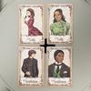 Under The Roses Lenormand Deck A Charming 40-card Petit Lenormand Deck Presented with Delicate Sepia- Toned Illustrations 9*6cm