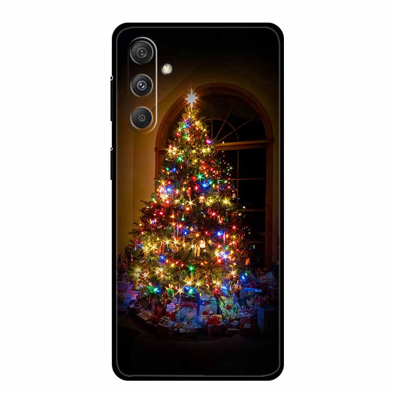 Christmas Case For Samsung S24 S23 S22 S21 Plus FE Ultra 5G Cover S23 Plus Soft Silicone TPU Phone Case For Glaxy S23 Plus 5G
