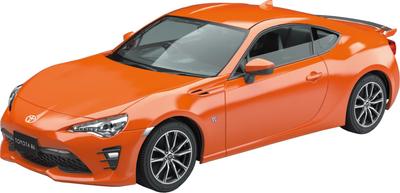 Aoshima Bunka Kyozai Mērogs Rakupla Snap Komplekts Toyota 86 Oranžs Metālikas Plastmasas Modeļu Komplekts 1/32 Nr.08-OR Iepriekš Krāsots (Automašīna)
