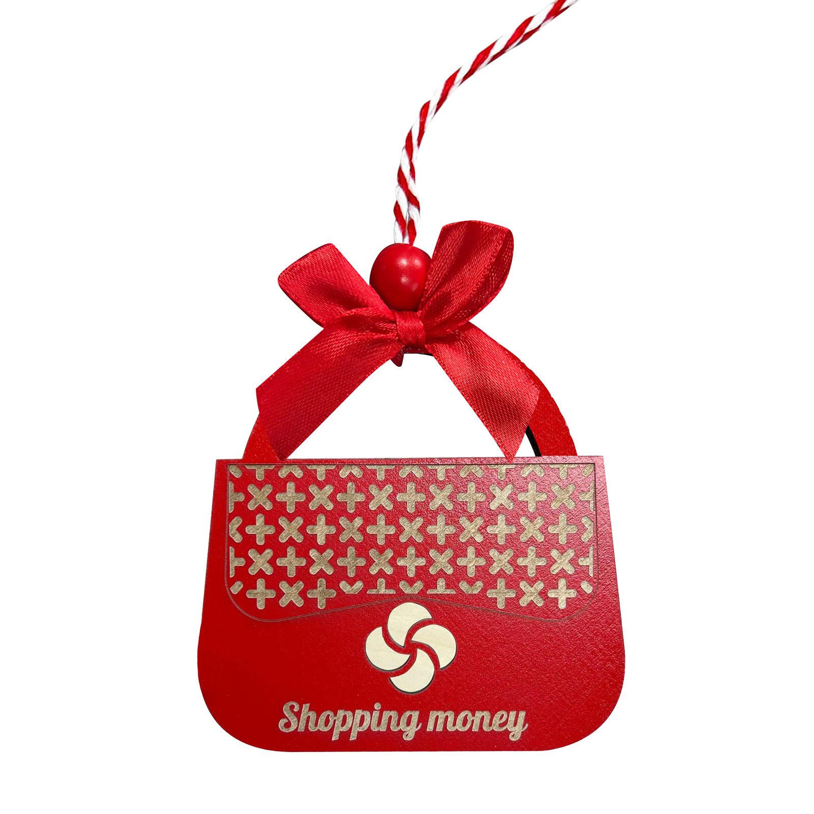 

Funny Gas (Shopping) Money Holder Ornament Christmas Tree Pendant, Car Pendant Home Tree Decoration, Christmas Tree Ornament One Size