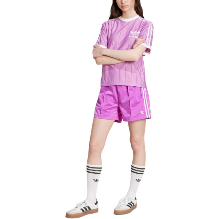 adidas Originals ADICOLOR T Shirt Women's Purple IY7226