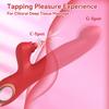 Rose Vibrator for Women, 10 Speeds Vibration & 5 Speeds Thrusting, Clitoral Stimulator, USB Magnetic Charging, Liquid Silicone