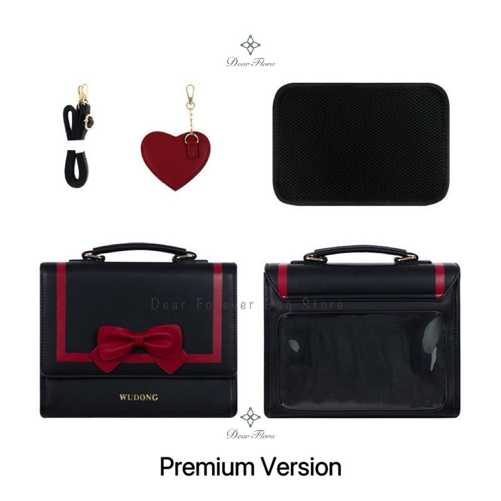 Y2K Premium Version Sweet Fashion Ita Bag Lolita Girl Transparent Bag Preppy Style Shoulder Crossbody Bag Kawaii Display Handbag