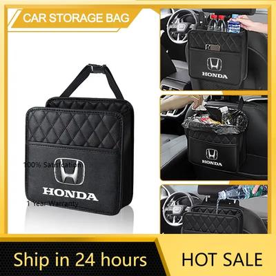 2025 Hot Car Backseat Storage Box Phone Pocket Pouch Car Back Seat Protector Hanging Storage Bag For Honda Civci CRV Accord FIT