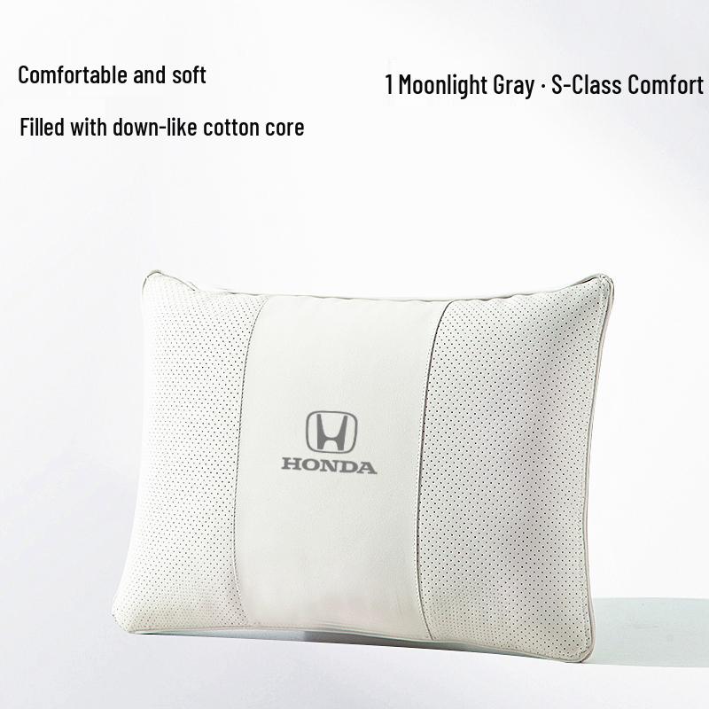 Honda Accord CR-V Civic Car Headrest & Lumbar Support Pillow Set