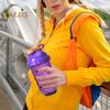 Protein Shaker Bottles with Wire Ball 500ml Leak-Proof Mixer Cup Clear Scale Fitness Mixer Bottle Portable Shaker Cup for Sports Travel
