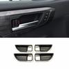 Wood Grain For Toyota Highlander -22 Interior Accessories Car Armrest Window Glass Lift Switch Decor Sticker Cover