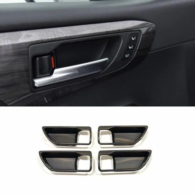 Dřevodekor Pro Toyota Highlander -22 Interiérové Doplňky Auto Loketní Opěrka Spínač Zvedání Skel Okna Dekorativní Samolepka Kryt